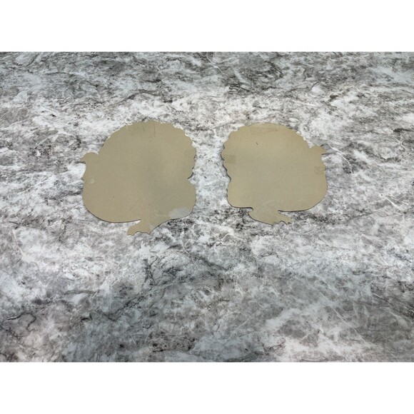 7 Vintage Amscan Thanksgiving Cardboard Cutouts Die Cut Pilgrims Pumpkins Turkey - Picture 3 of 11